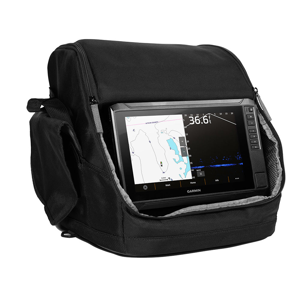 Garmin ECHOMAP UHD2 93sv LiveScope Ice Fishing Bundle, LVS32-IF Transducer, GLS 10 Sonar Module, 9 in — Quality Boat Parts