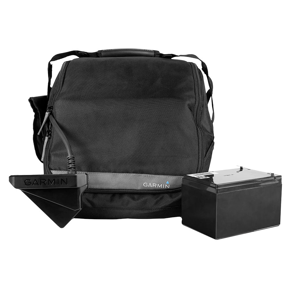 Garmin ECHOMAP UHD2 93sv LiveScope Ice Fishing Bundle, LVS32-IF Transducer, GLS 10 Sonar Module, 9 in — Quality Boat Parts