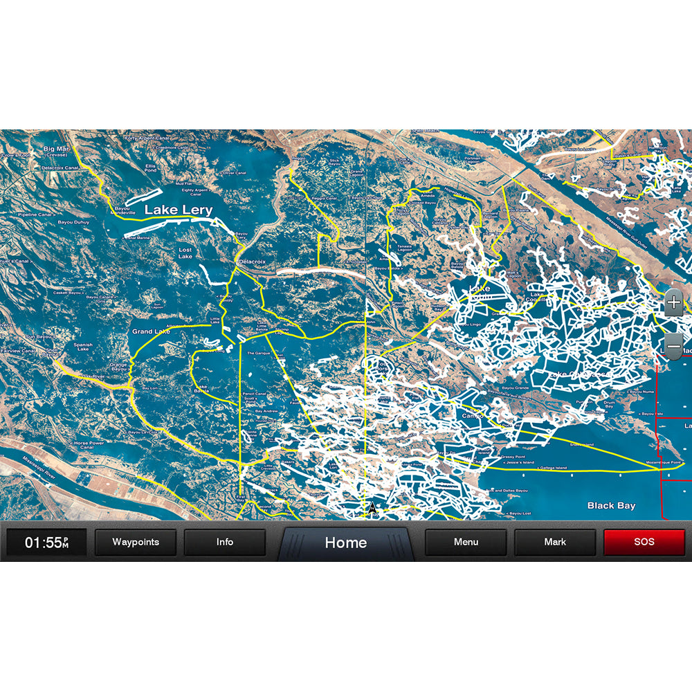 Garmin Standard Mapping Louisiana East Professional Chart Card, microSD/SD, High-Resolution Aerial Overlay, Oyster Leases, Artificial Reefs, State/Federal Offshore Boundaries — Quality Boat Parts
