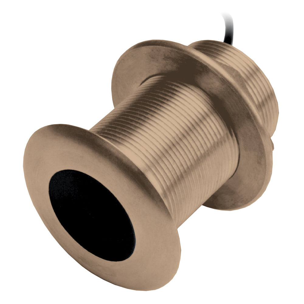 Simrad XSonic Airmar B150M CHIRP Thru-Hull Transducer, 0° Tilt, 95-155 kHz, 300W, Bronze Housing, 9-Pin, 10 m Cable — Quality Boat Parts