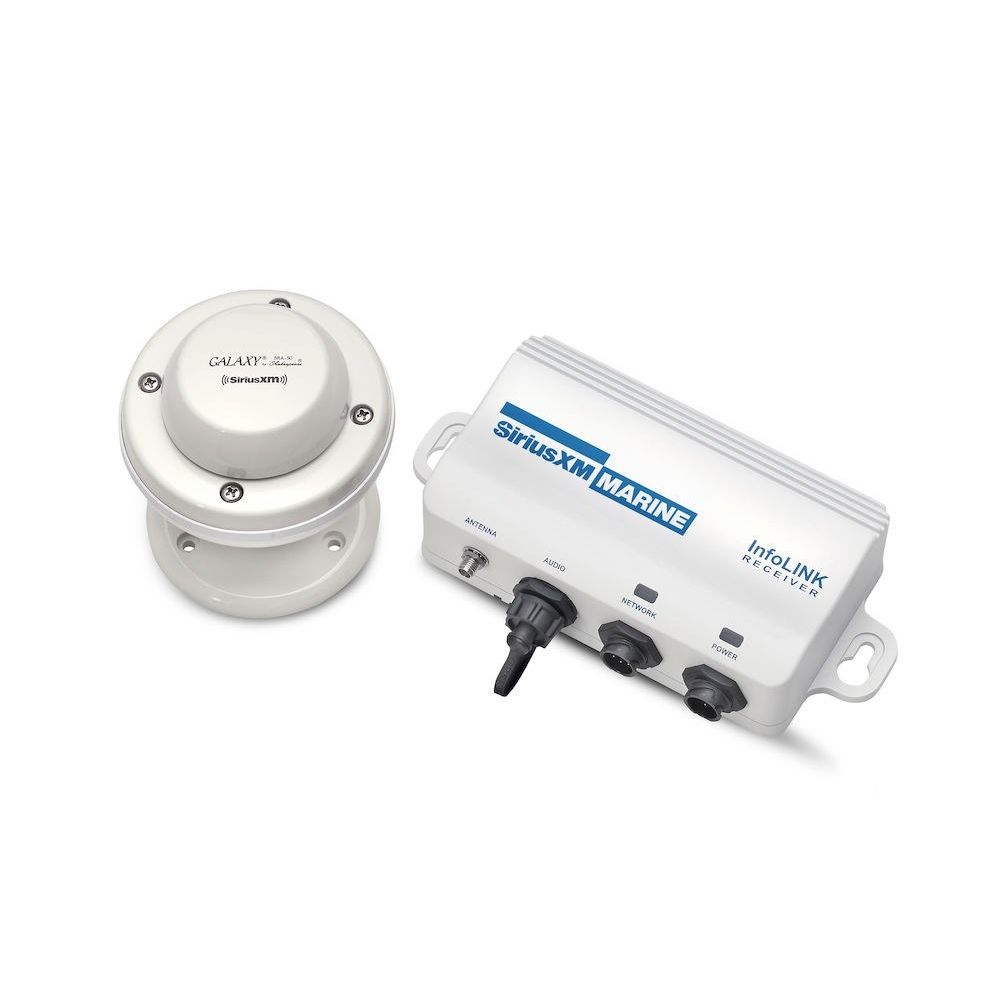 Simrad WM-4 SiriusXM Marine Satellite Weather/Audio Receiver, For NSX and NSX Ultrawide, For NSS evo3 and NSS evo3S, For NSO evo3 and NSO evo3S, IPX6/IPX7, With SRA-50 Antenna, Deck or Pole Mount — Quality Boat Parts