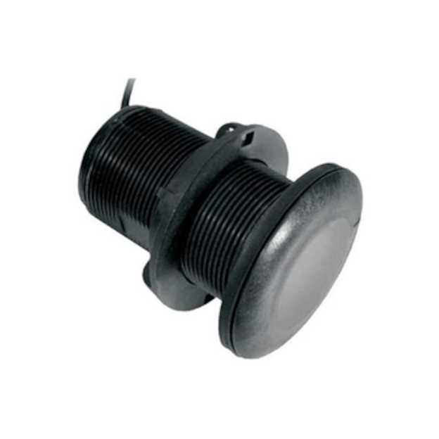 B&G DT800 Depth/Temp Thru-Hull Sensor, NMEA 2000, 0 Degree, Plastic, 2 m Cable, No Speed Connection — Quality Boat Parts