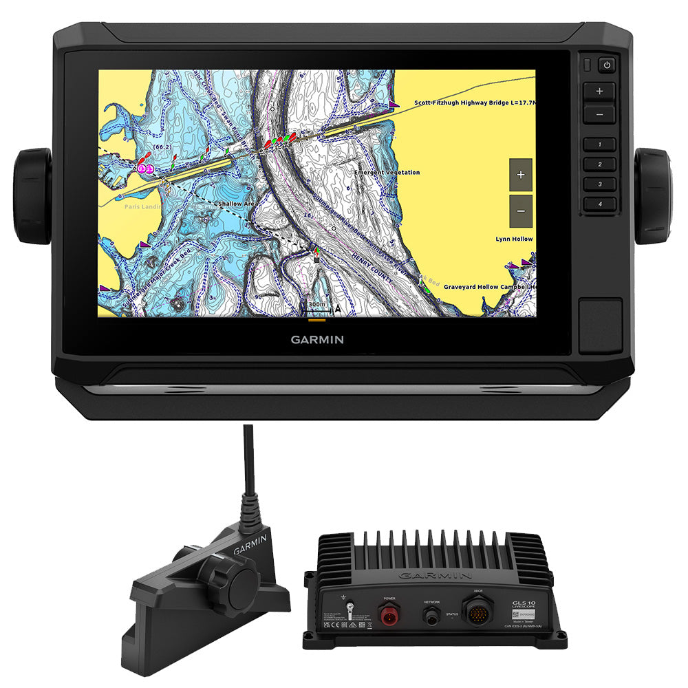 Garmin ECHOMAP UHD2 93sv Chartplotter/Fishfinder Combo, LiveScope Plus System, 9 in Touchscreen, Navionics+ US Inland Maps — Quality Boat Parts