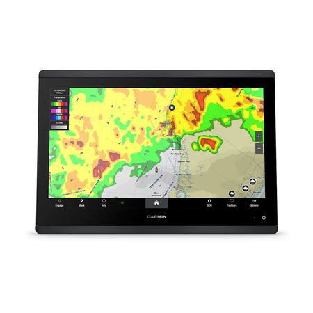 Garmin GPSMAP 1643 GN+ Chartplotter, Non-Sonar, 16 in HD IPS Touchscreen, Garmin Navionics+ Charts, NMEA 2000, IPX7 — Quality Boat Parts