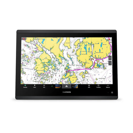 Garmin GPSMAP 1643 GN+ Chartplotter, Non-Sonar, 16 in HD IPS Touchscreen, Garmin Navionics+ Charts, NMEA 2000, IPX7 — Quality Boat Parts