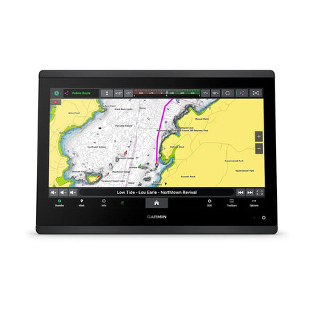 Garmin GPSMAP 1623xsv Chartplotter with Sonar, 16 in IPS Touchscreen, UHD SideVu/ClearVu, 1 kW CHIRP, NMEA 2000, Wi-Fi — Quality Boat Parts