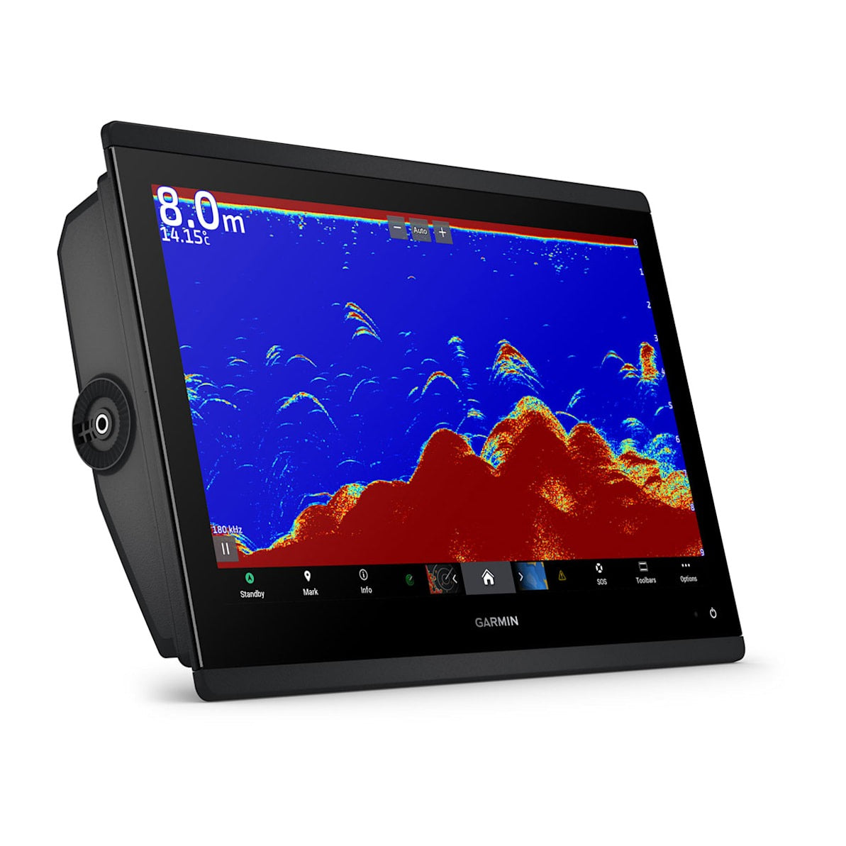 Garmin GPSMAP 1623xsv Chartplotter with Sonar, 16 in IPS Touchscreen, UHD SideVu/ClearVu, 1 kW CHIRP, NMEA 2000, Wi-Fi — Quality Boat Parts