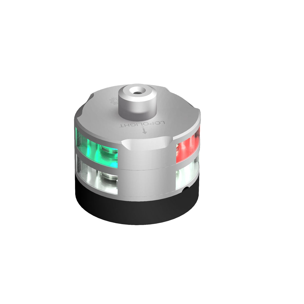 Lopolight Tri-Color/Anchor Navigation Light, 2NM, 10-32VDC, IP68, 0.75m Cable — Quality Boat Parts