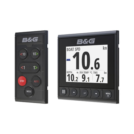 B&G Triton 2 Pilot Controller & Digital Display Pack, 4.1 in Optically Bonded Color LCD, NMEA 2000 Certified — Quality Boat Parts