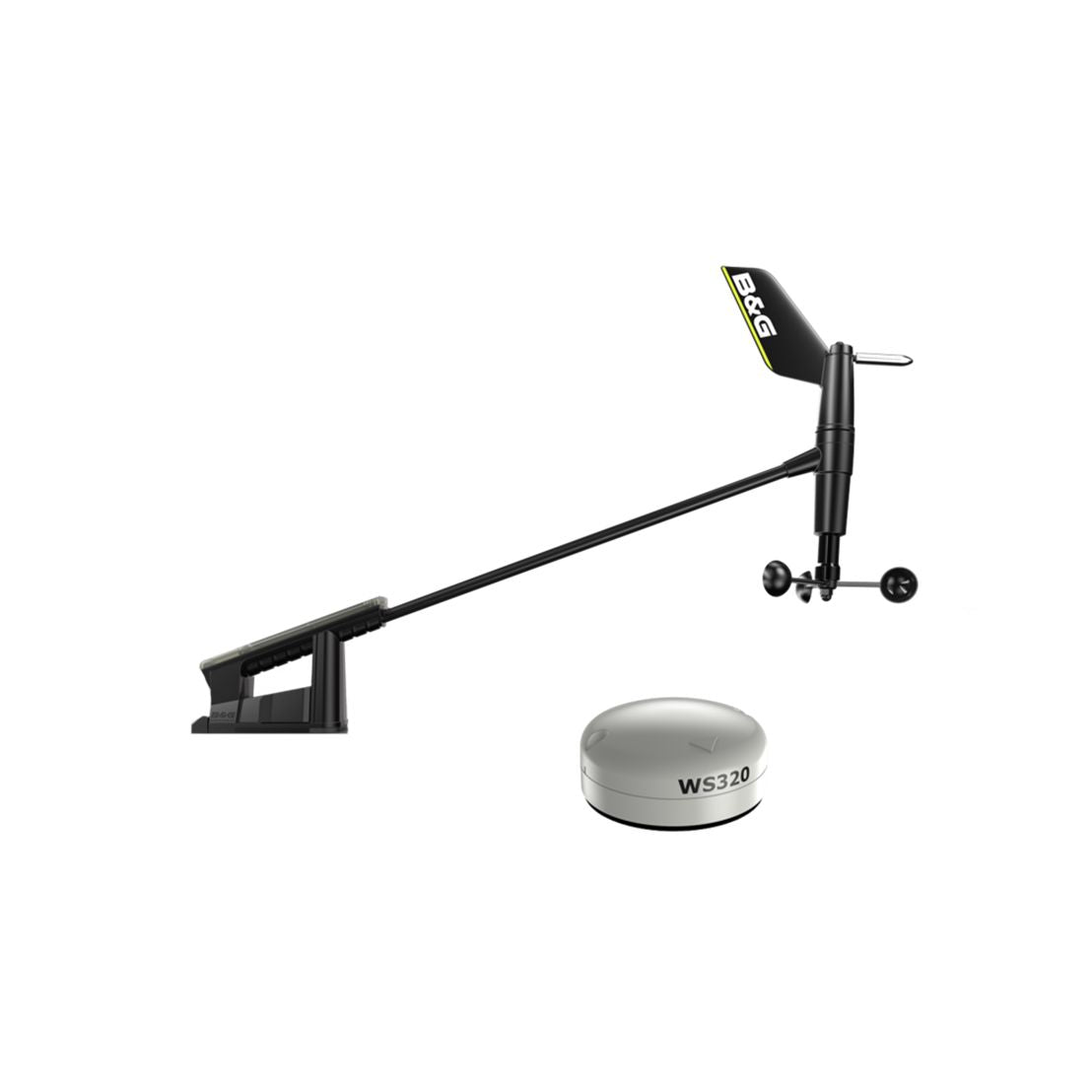 B&G WS320 Wireless Wind Sensor Pack, NMEA 2000, 9-16V, Solar Powered, IPX6/IPX7 — Quality Boat Parts