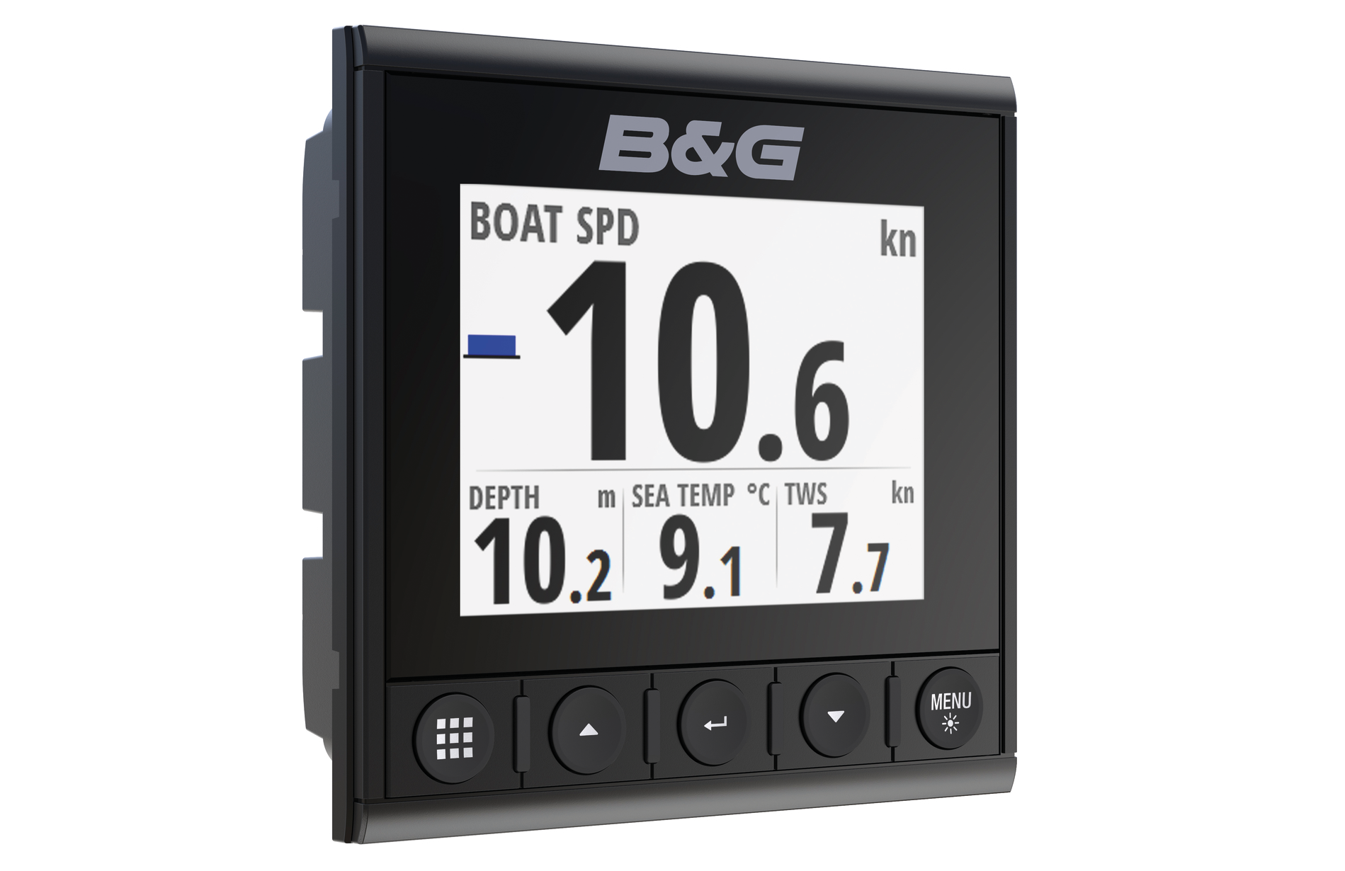 B&G Triton 2 Wireless Speed/Depth/Wind Instrument Pack, 4.1in Color Display, DST810 Thru-Hull Speed/Depth/Temp Transducer, WS320 Wireless Wind Sensor, NMEA 2000 Starter Kit — Quality Boat Parts