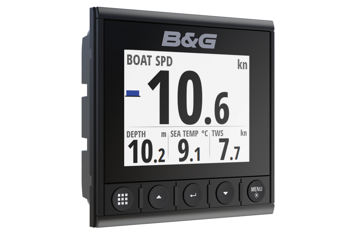 B&G Triton 2 Speed/Depth/Wireless Wind Instrument Pack, Dual 4.1 in Color Displays, DST810 Transducer, WS320 Wind Sensor, NMEA 2000 Starter Kit — Quality Boat Parts