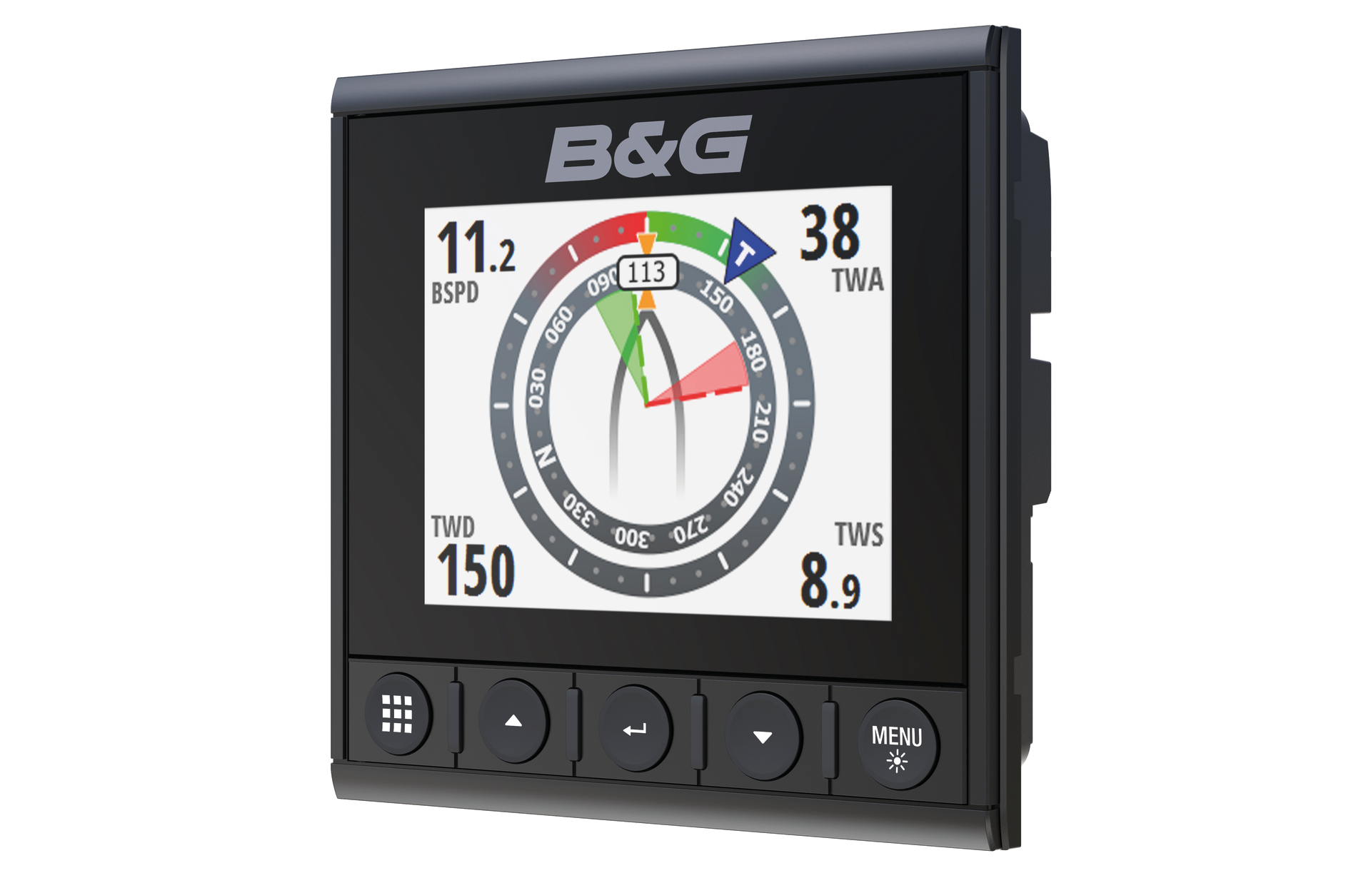 B&G Triton 2 Speed/Depth/Wireless Wind Instrument Pack, Dual 4.1 in Color Displays, DST810 Transducer, WS320 Wind Sensor, NMEA 2000 Starter Kit — Quality Boat Parts