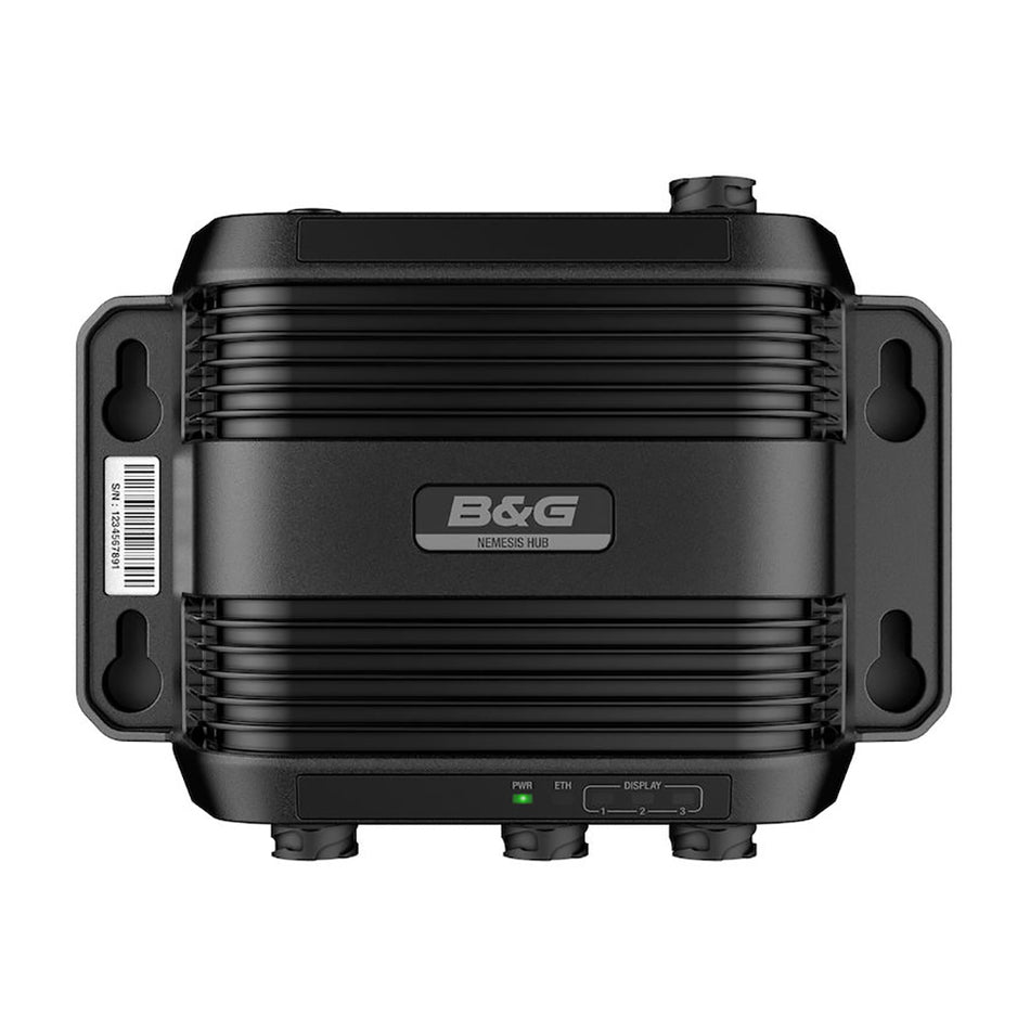 B&G Nemesis Power/Ethernet Display Hub, For Nemesis 9/12 Sailing Displays, 12/24V, Connects Up to 3 Displays — Quality Boat Parts