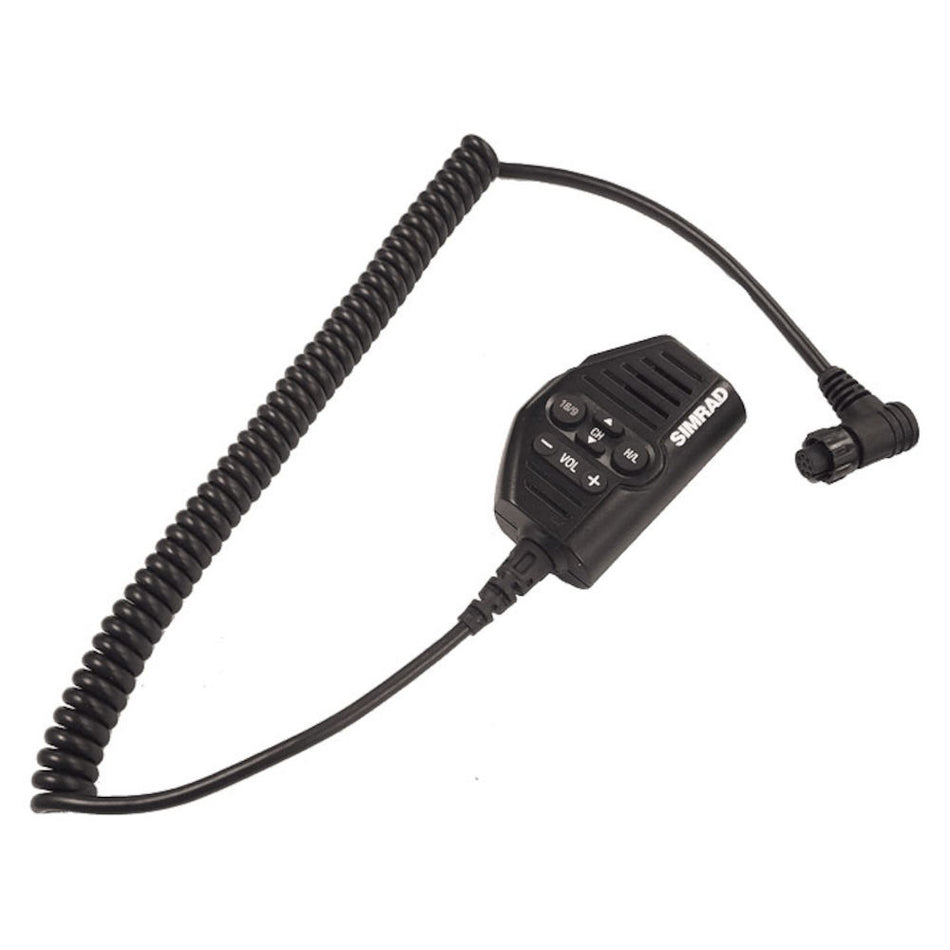 Simrad VHF Removable Fist Mic for RS40, Front/Rear Connection — Quality Boat Parts