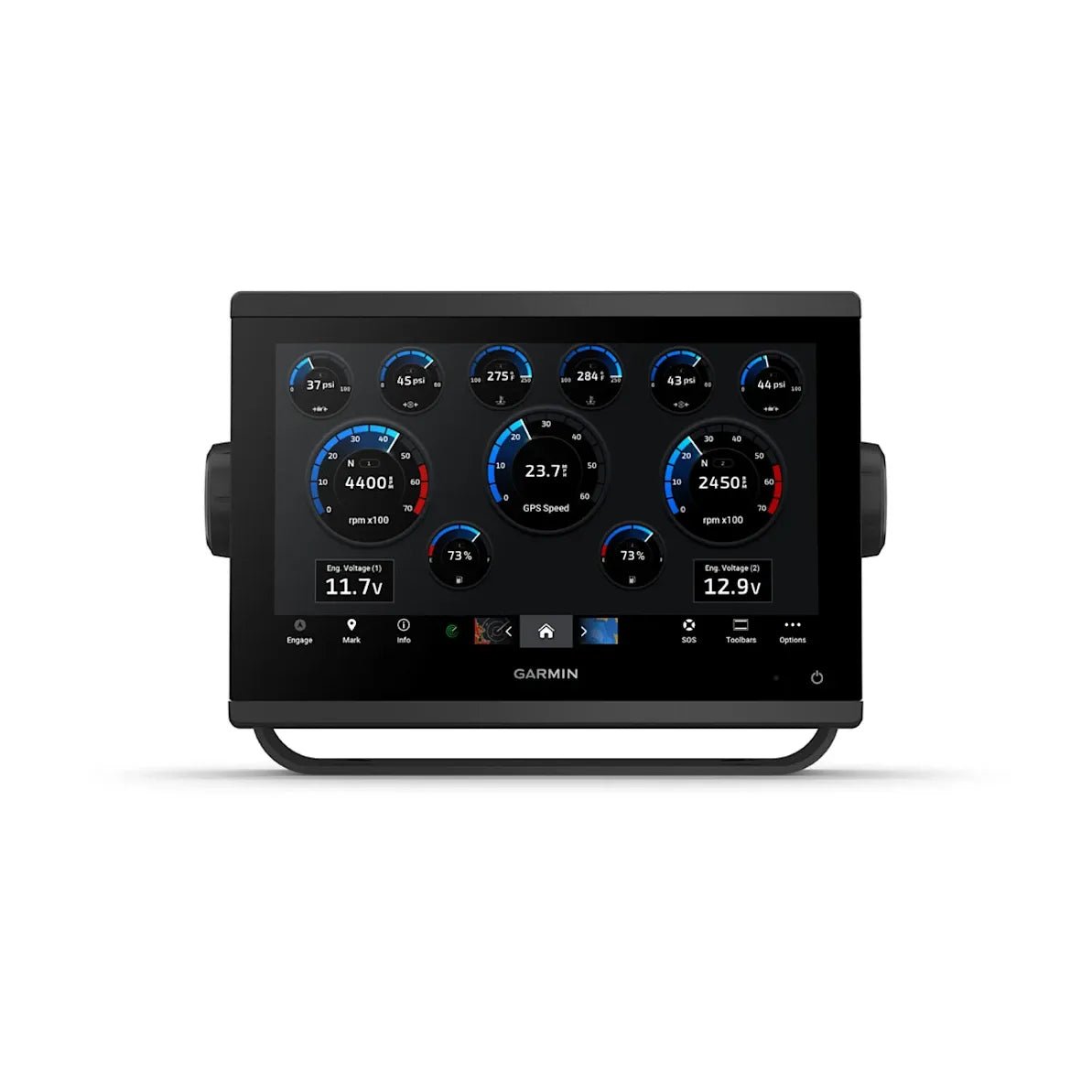 Garmin GPSMAP 943xsv Chartplotter/Radar Kit, 9in Display, Navionics+ Charts, UHD SideVü/ClearVü Sonar, GMR 18 HD3 4 kW Dome — Quality Boat Parts