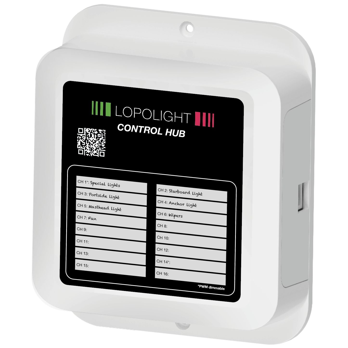 Lopolight MFD Control Hub, 10-32V DC, 16-Channel, 10A Total — Quality Boat Parts
