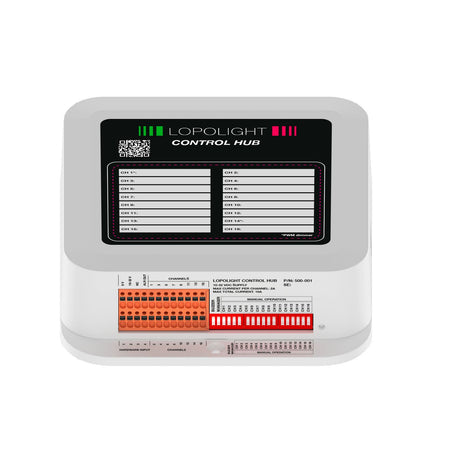Lopolight MFD Control Hub, 10-32V DC, 16-Channel, 10A Total — Quality Boat Parts