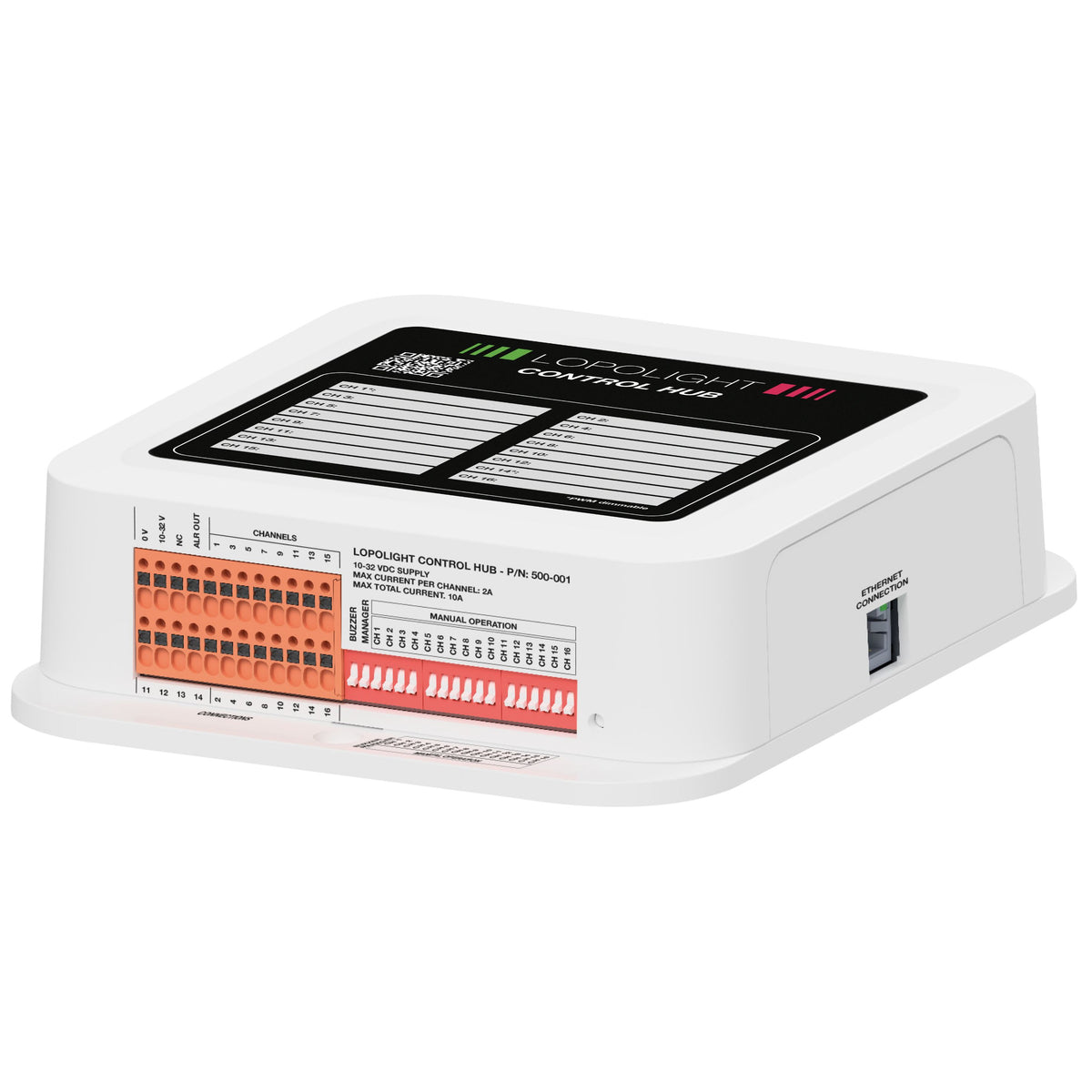 Lopolight MFD Control Hub, 10-32V DC, 16-Channel, 10A Total — Quality Boat Parts