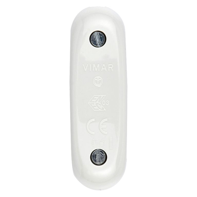 Vimar Line-End Pushbutton, For Flat Cable, 1P NO, 2[16]A, 250V, White — Quality Boat Parts