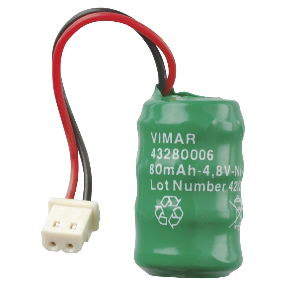 Vimar Torch Battery, For Eikon Arké Plana Idea, Ni-MH 4.8V 80mAh — Quality Boat Parts