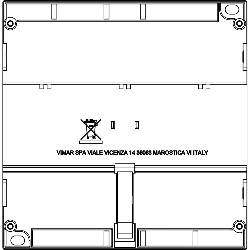 Vimar By-me Plus 4-Relay Actuator 24V, 12-24V AC/DC SELV, 10A, DIN Rail — Quality Boat Parts