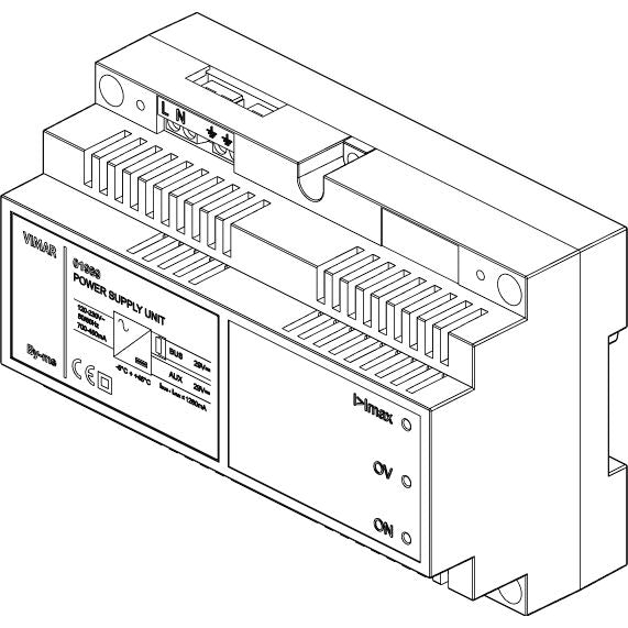 Vimar Bus Power Supply Unit, 29VDC, 1.28A, DIN Rail, Decoupling Coil — Quality Boat Parts