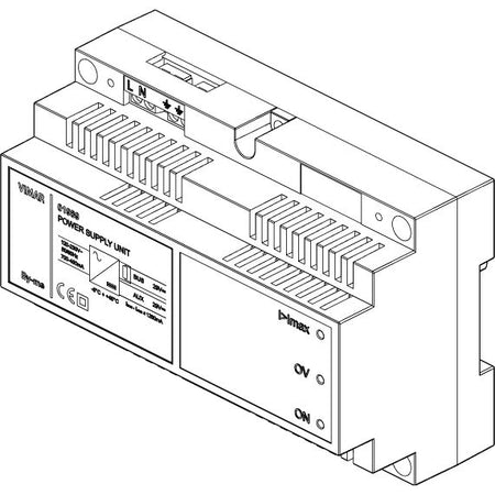 Vimar Bus Power Supply Unit, 29VDC, 1.28A, DIN Rail, Decoupling Coil — Quality Boat Parts