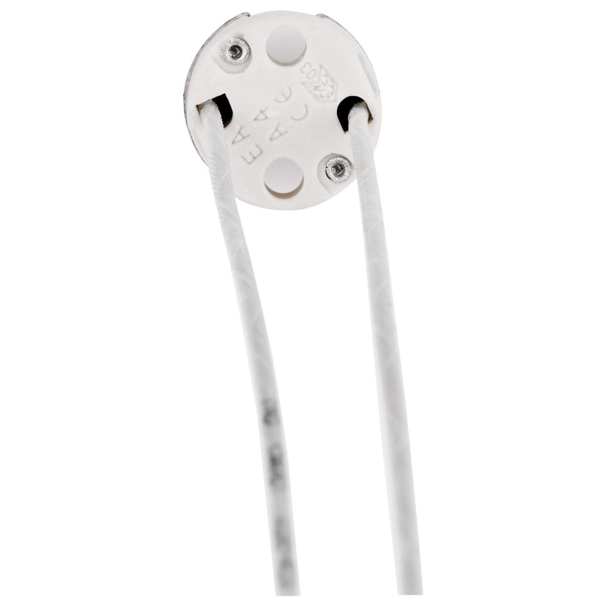 Vimar Halogen Lampholder, G4/G5.3/GX5.3/G6.35/GY6.35, 24V 4.5A, 140 mm PTFE Cable — Quality Boat Parts