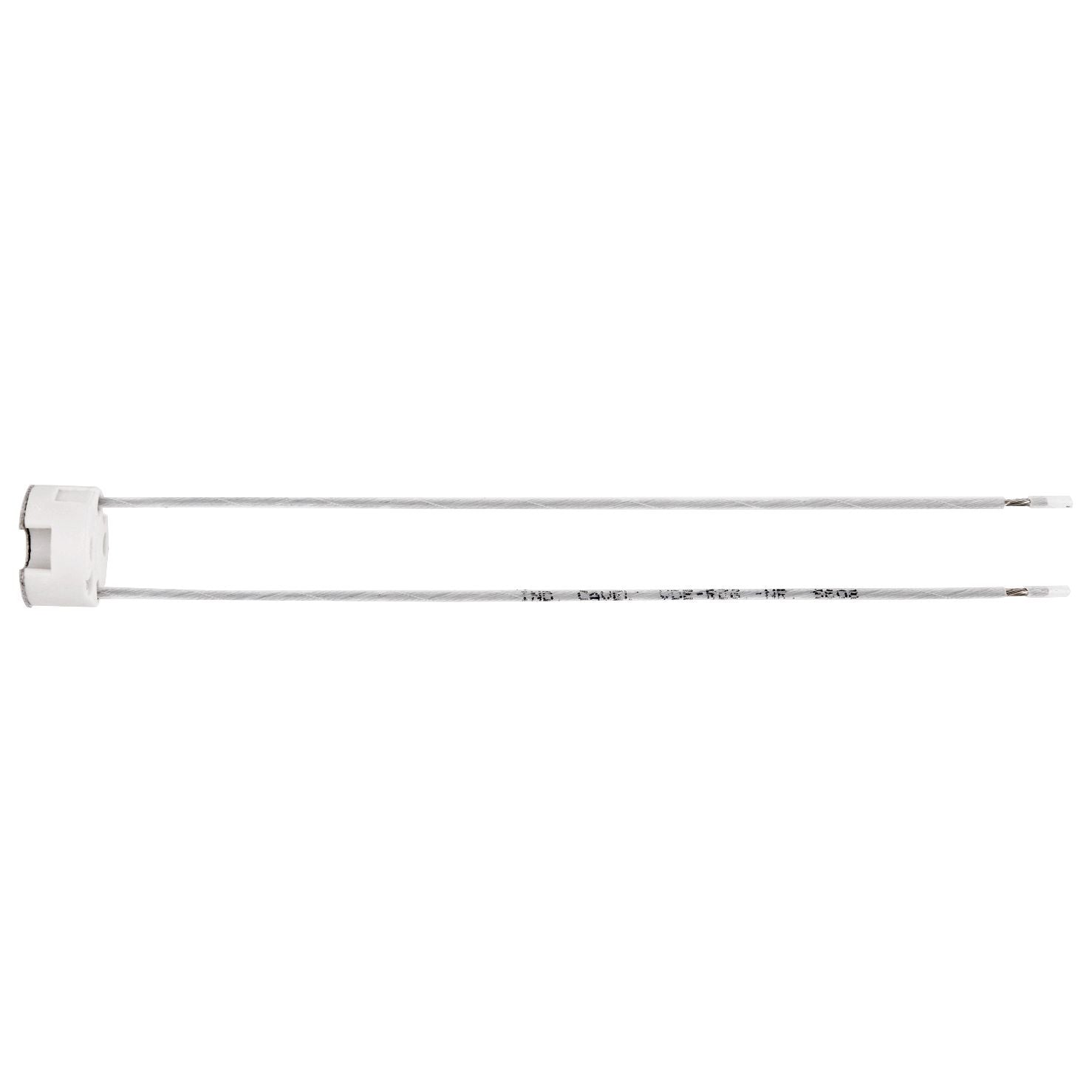 Vimar Halogen Lampholder, G4/G5.3/GX5.3/G6.35/GY6.35, 24V 4.5A, 140 mm PTFE Cable — Quality Boat Parts