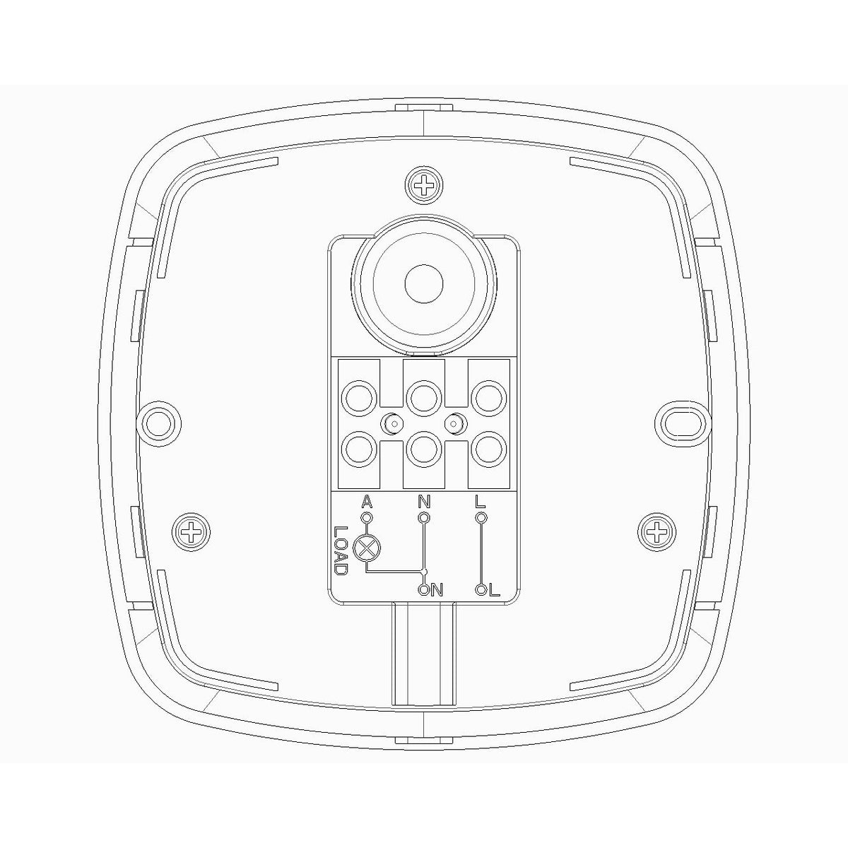 Vimar Ceiling IR Presence Detector, 220-240V, 360°, 3-2000 Lux — Quality Boat Parts