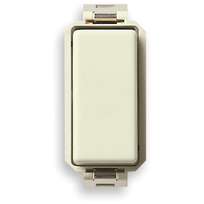 Vimar 8000 Series 1-Way Rocker Switch, 1-Pole, 16AX, 250V, Beige — Quality Boat Parts