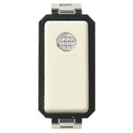 Vimar 8000 Series 1-Way Luminous Rocker Switch, For Signalling Unit, No Signalling Unit Included, 10AX 250V, IP40, Flush-Mount, 1-Module, Beige — Quality Boat Parts