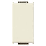 Vimar 8000 Series Special Blank Module, 1M, Cable Outlet, White RAL 9001 — Quality Boat Parts