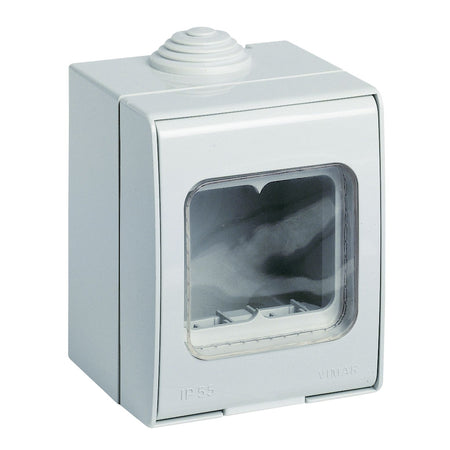 Vimar Linea Classica 2-Module Surface Enclosure, For Linea 2M, IP55 — Quality Boat Parts
