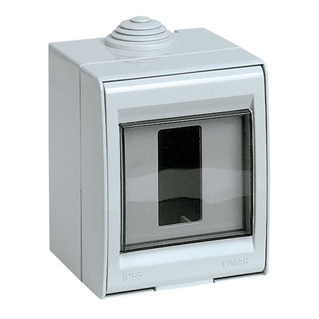 Vimar IDEA/8000 Surface-Mount Enclosure, IP55, 1 Module, Grey — Quality Boat Parts