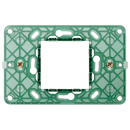 Vimar Plana 2-Central-Module Mounting Frame, With Screws, 60 mm Fixing Centres — Quality Boat Parts