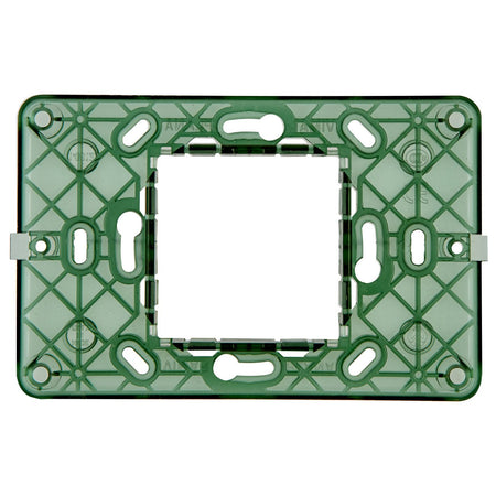 Vimar Plana 2-Central-Module Mounting Frame, With Screws, 60 mm Fixing Centres — Quality Boat Parts