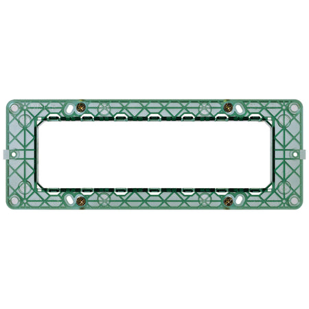 Vimar Plana 7-Module Mounting Frame, For 6/7-Module Boxes, Flush-Mount, With Screws — Quality Boat Parts