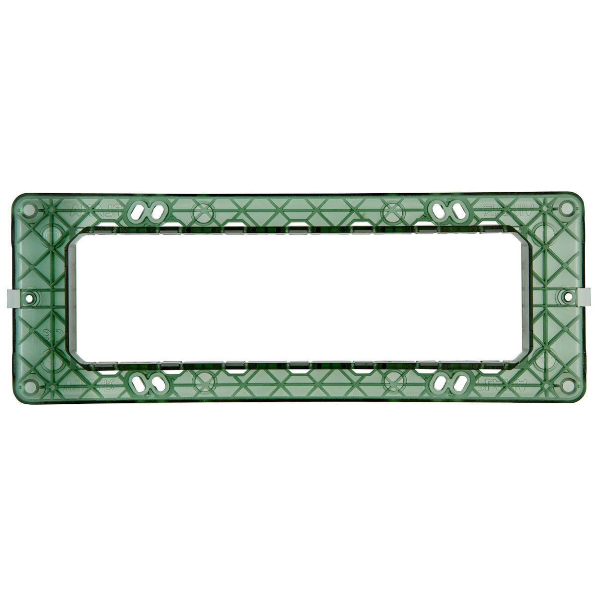Vimar Plana 7-Module Mounting Frame, For 6/7-Module Boxes, Flush-Mount, With Screws — Quality Boat Parts