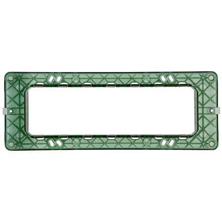 Vimar Plana 7-Module Mounting Frame, For 6/7-Module Boxes, Flush-Mount, With Screws — Quality Boat Parts