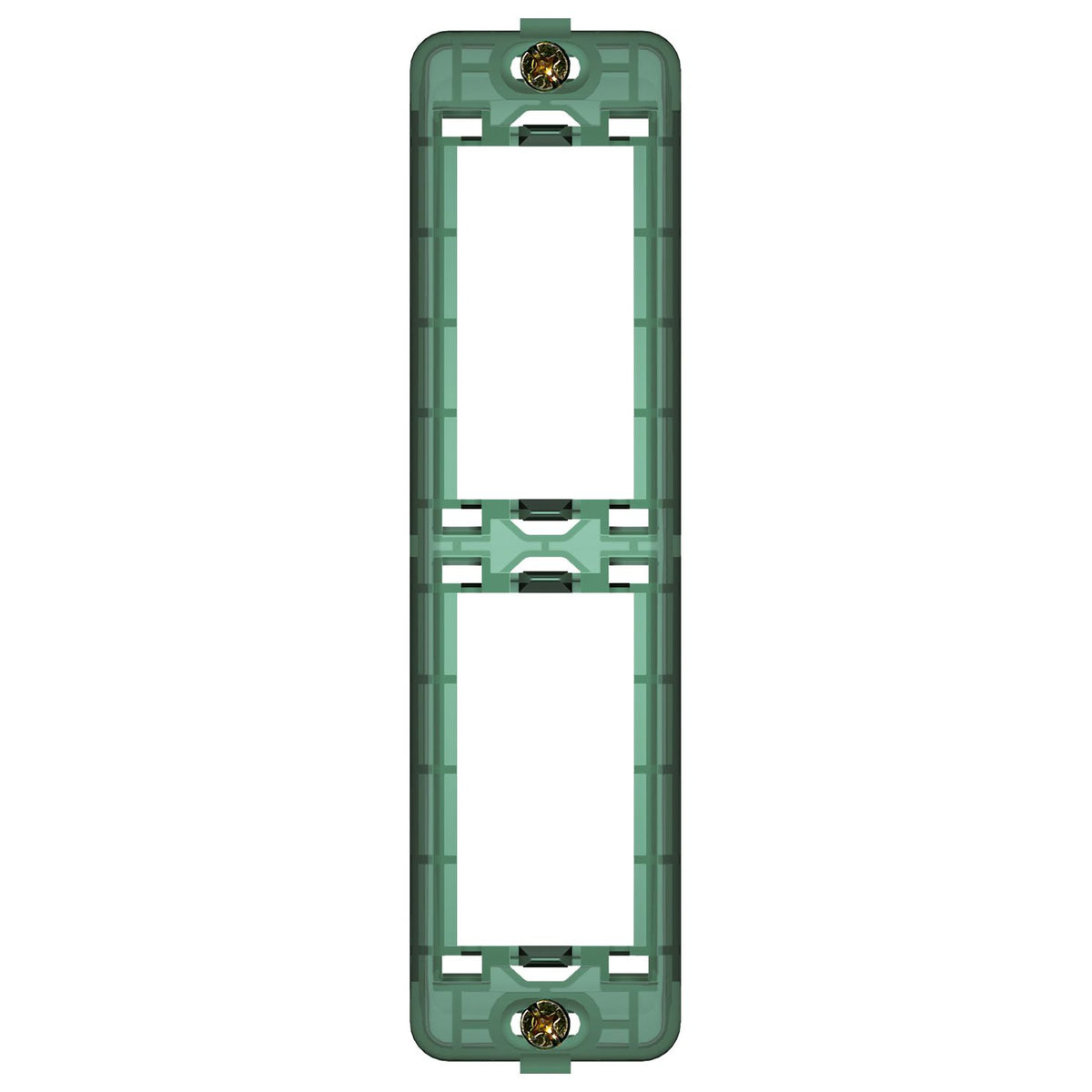 Vimar Plana 2-Module Panel-Mount Frame, With Screws, Thermoplastic — Quality Boat Parts