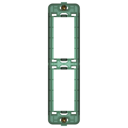 Vimar Plana 2-Module Panel-Mount Frame, With Screws, Thermoplastic — Quality Boat Parts