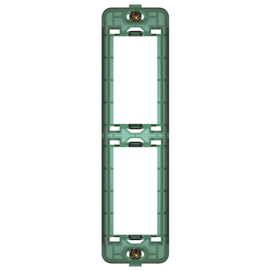 Vimar Plana 2-Module Panel-Mount Frame, With Screws, Thermoplastic — Quality Boat Parts