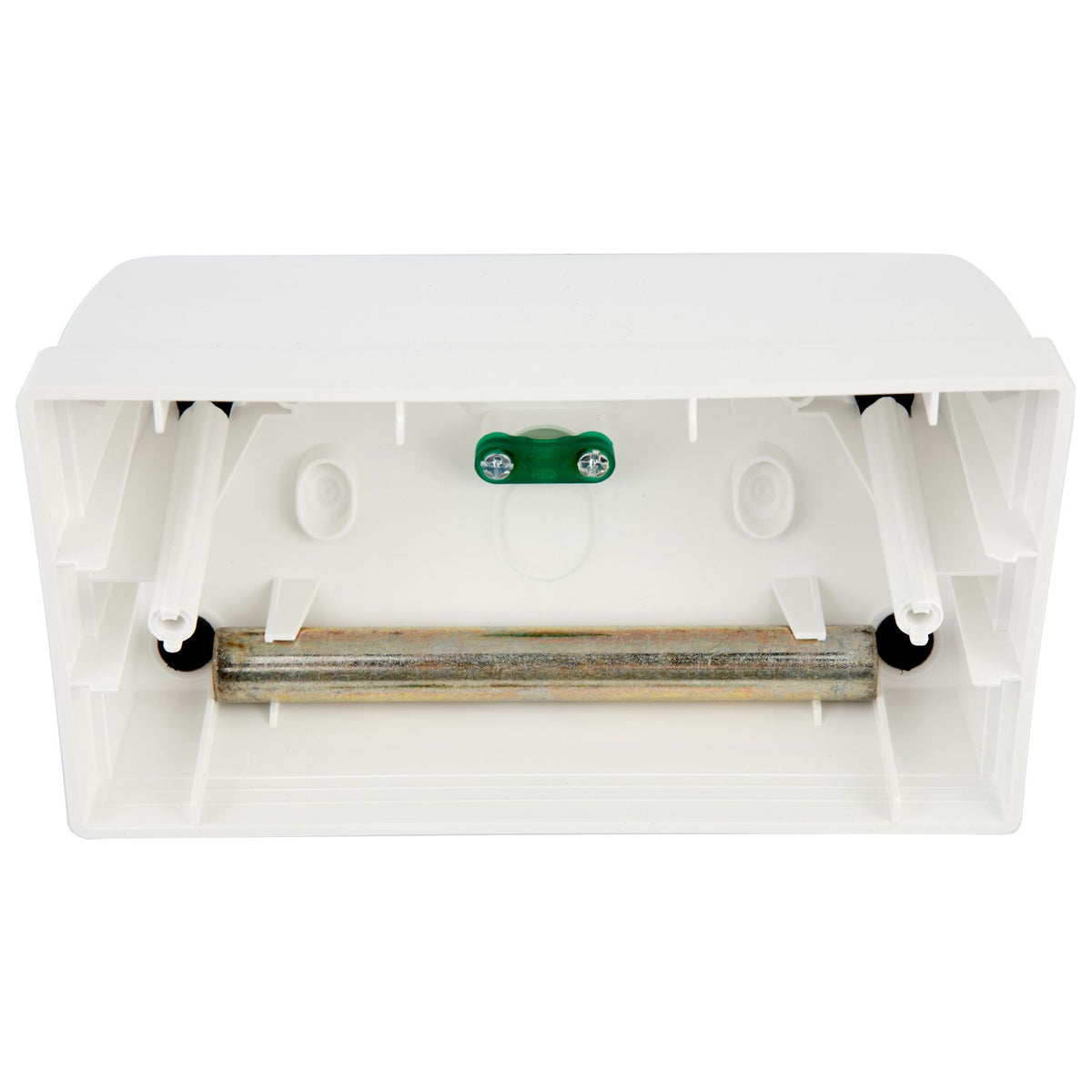 Vimar Plana 4-Module Table Mounting Box, Matt White Finish, Halogen-Free Plastic, IP20, Cable Entry, 142.5 x 80 x 67.6 mm — Quality Boat Parts