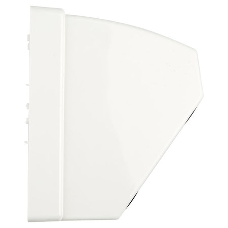 Vimar Plana 4-Module Table Mounting Box, Matt White Finish, Halogen-Free Plastic, IP20, Cable Entry, 142.5 x 80 x 67.6 mm — Quality Boat Parts