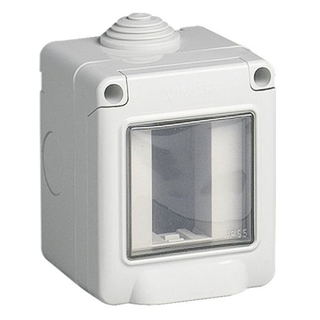 Vimar Isoset IP55 1M Surface Enclosure, For Eikon, Arké & Plana — Quality Boat Parts