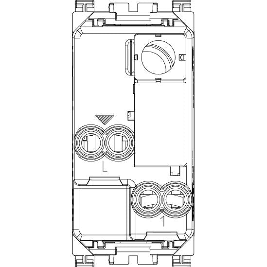 Vimar ARKÉ 1-Way Switch Mechanism, For 1-3 Module Button, 16AX 250V, IP40 — Quality Boat Parts