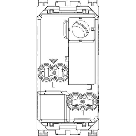 Vimar ARKÉ 1-Way Switch Mechanism, For 1-3 Module Button, 16AX 250V, IP40 — Quality Boat Parts