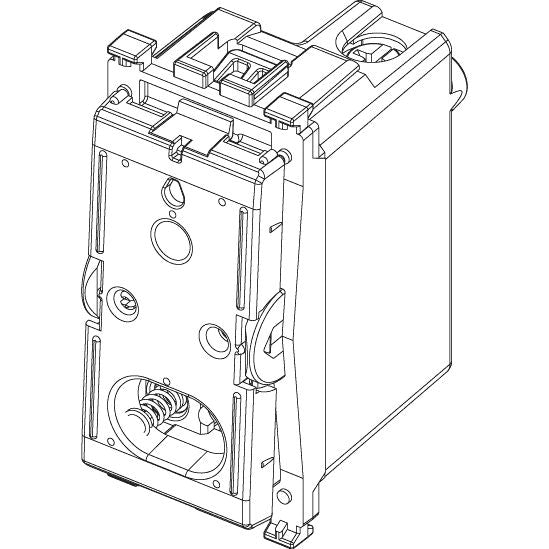 Vimar ARKÉ 1P NO Push Button Mechanism, 10A 250V, Illuminable, IP40 — Quality Boat Parts